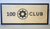 Club Pilates - 100 Class Plaque - Wood (14X32)