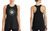 CLUB PILATES - CP CREW TECH RACERBACK TANK - BLACK