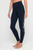 SPIRITUAL GANGSTER - GOLDEN ICON JAQUARD LEGGING - MIDNIGHT NAVY