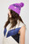 SPIRITUAL GANGSTER - CARPE DIEM POM BEANIE - ELECTRIC AMETHYST