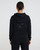 CLUB PILATES - COZY ZIP FRONT HOODIE - BLACK CP CLASSIC