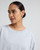 CLUB PILATES - LS TEE - HEATHER GREY MANDALA