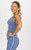 CLUB PILATES - MANDALA SCOOP NECK TANK TOP - CP BLUE