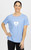 CLUB PILATES - PILATES HEALS TEE - BLUE