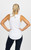 CLUB PILATES - PILATES HEALS TRIBLEND TANK - WHITE