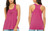 CLUB PILATES - STACKED CP RACERBACK TANK - BERRY
