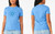 CLUB PILATES - DO REFORMER PILATES TEE - CAROLINA BLUE