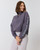 CLUB PILATES - HALF ZIP SWEATSHIRT - NIGHTSHADE