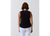 CLUB PILATES - HI LO TANK - BLACK SMILEY