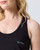 CLUB PILATES - CLASSIC RACERBACK TANK - BLACK TURQ CP SCRIPT