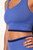 SPIRITUAL GANGSTER - LOVE LONGLINE BRA - PERIWINKLE