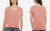 CLUB PILATES - WOMEN'S MANDALA FESTIVAL SCOOP NECK TEE - DESERT PINK