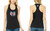 CLUB PILATES - AMERICAN BOW RACERBACK TANK - BLACK