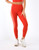 GLYDER - FUSION LEGGING - SCARLET/HOT CORAL