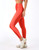 GLYDER - FUSION LEGGING - SCARLET/HOT CORAL