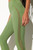 SPIRITUAL GANGSTER - GIGI 7/8 HIGH WAIST LEGGING - DARK PALM