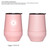 ELEMENTAL - 10OZ STEMLESS TUMBLER - ROSE