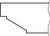 Cirrus Chamfered (9/16") 2' x  2' x 3/4" #557 Orthogonal View