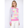 SPRING ABSTRACT SWEATER