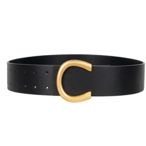 HORSESHOE BELT - BLACK