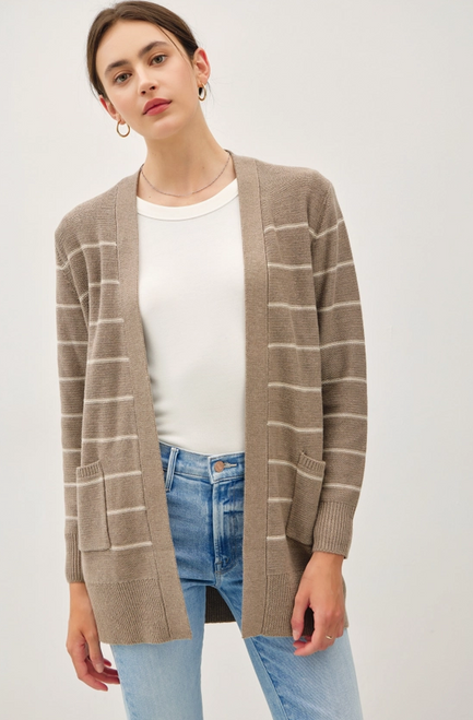 64533 MOCHA STRIPE