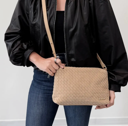 HARPER SUEDE HOBO OAT