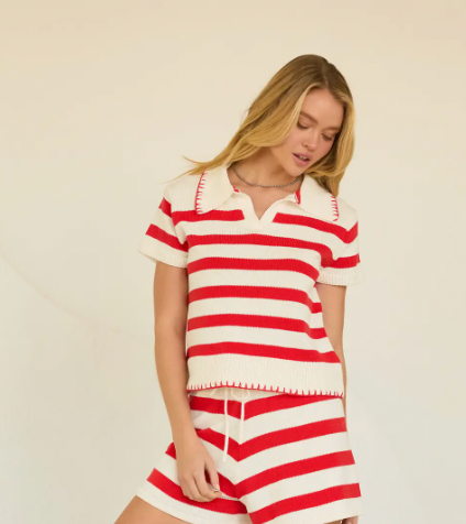 47345 WHITE/CORAL