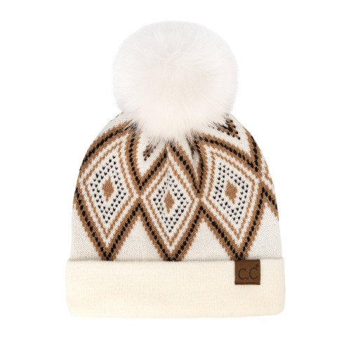CC Geo Hat: Ivory