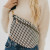 WESTLYN WOVEN BUM BAG - CHECKERED BLACK