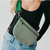 WESTLYN WOVEN CHECKERED BUM BAG - EMERALD