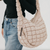 CARMEN QUILTED HOBO BAG - TAN