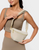 Nylon-Luxe Belt Bag - CHALK