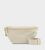 Nylon-Luxe Belt Bag - CHALK