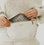 SABRINA STUDDED BAG - CREAM