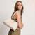 Lotus Shoulder Bag: Chocolate
