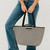 Tiffany Tote Bag: Taupe