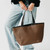 Tiffany Tote Bag: Taupe
