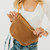 Diagonal Woven Westlyn Bag: Black/Cream