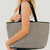 Tiffany Tote Bag: Checkered Coffee