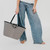 Tiffany Tote Bag: Checkered Coffee