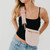 Westlyn Woven Bag: Metallic Diamond Black