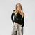 Suede Westlyn Woven Bum Bag: Suede Chocolate