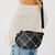 Westlyn Woven Bum Bag: Checkered Coffee
