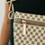 Westlyn Woven Bum Bag: Checkered Coffee