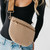 Westlyn Woven Bum Bag: Metallic Gunmetal