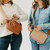 Woven Willow Crossbody Bag: Cream