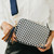 Woven Willow Crossbody Bag: Cream