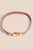 Disc Studded Belt: BRN/GLD