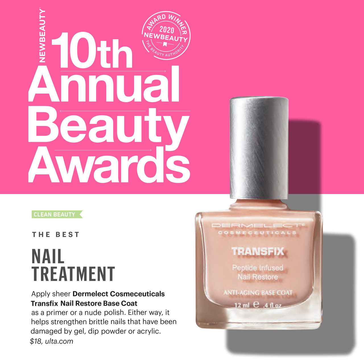 Natural Nail Repair Dermelect Cosmeceuticals