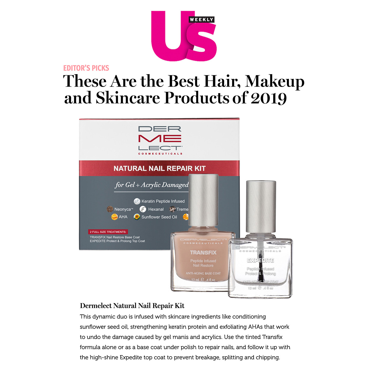 Natural Nail Repair Dermelect Cosmeceuticals